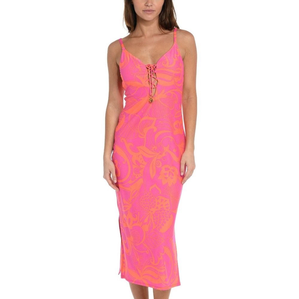 All A Flutter Shimmery Midi Dress